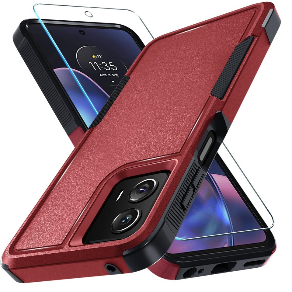 For Motorola Moto G Power 5G 2024 Case Phone Cover Shockproof + Screen