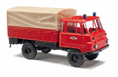 Busch 50205 HO Scale 1973-1990 Robur LO 2002 A Delivery Truck - Assembled