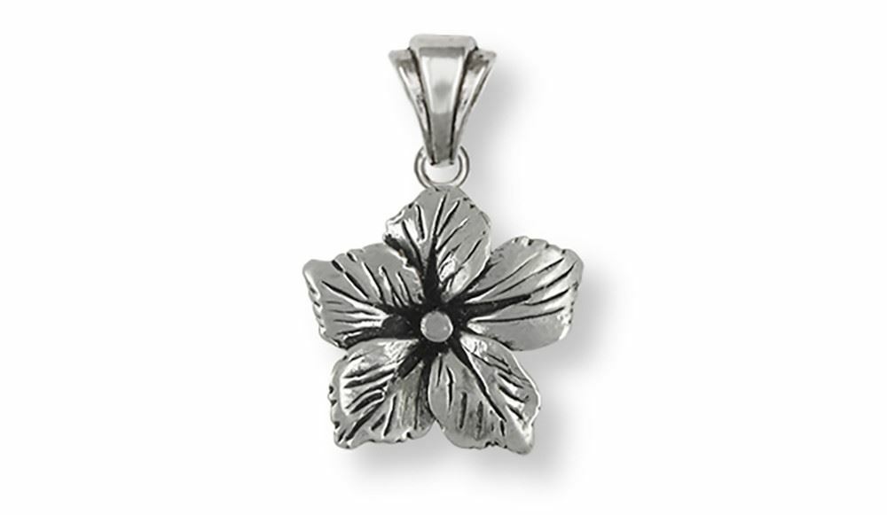 アクセサリー Phlox Japan Drummond Phlox Pendant Jewelry Sterling Silver Handmade Flower