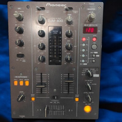Pioneer DJM-400 ミキサー 2channel DJ mixer Pioneer DJM400 2-Channel DJ Mixer | zZounds
