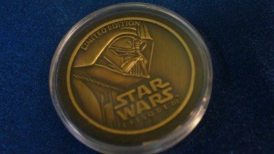 2005 LFL COIN Medallion Darth Vader 