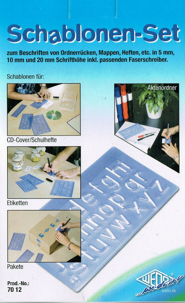 Alphabetschablone In Vielen Schriftarten - Foto 4