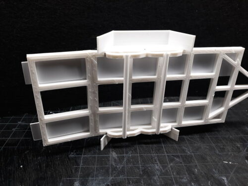 1 Car open trailer 1:24 1:25 scale model kit Assembly required - Picture 4 of 5