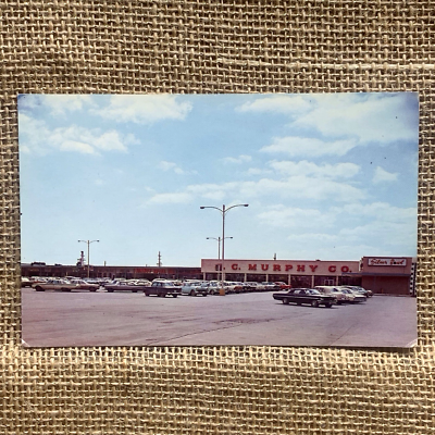 #ad #ad Silver Spring Village Milwaukee Wisconsin WI GC Murphy Co Cars Unposted Postcard $7.73