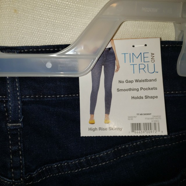 High Rise Skinny Denim Jeans 