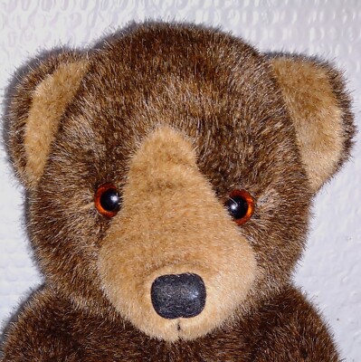 ビンテージ　ポーリッシュベア　焦げ茶　テディベア　DAKIN Vintage Dakin Teddy Bear Brown Fur 12