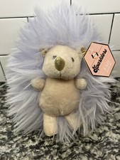 Sparklers FAO Schwarz Purple /Gold Hedgehog Super Soft Plush