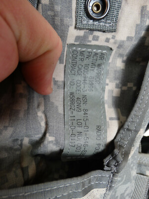 US Army ACU Air Warrior Vest Harness (NSN:8415-01-513-8145) #1 | eBay