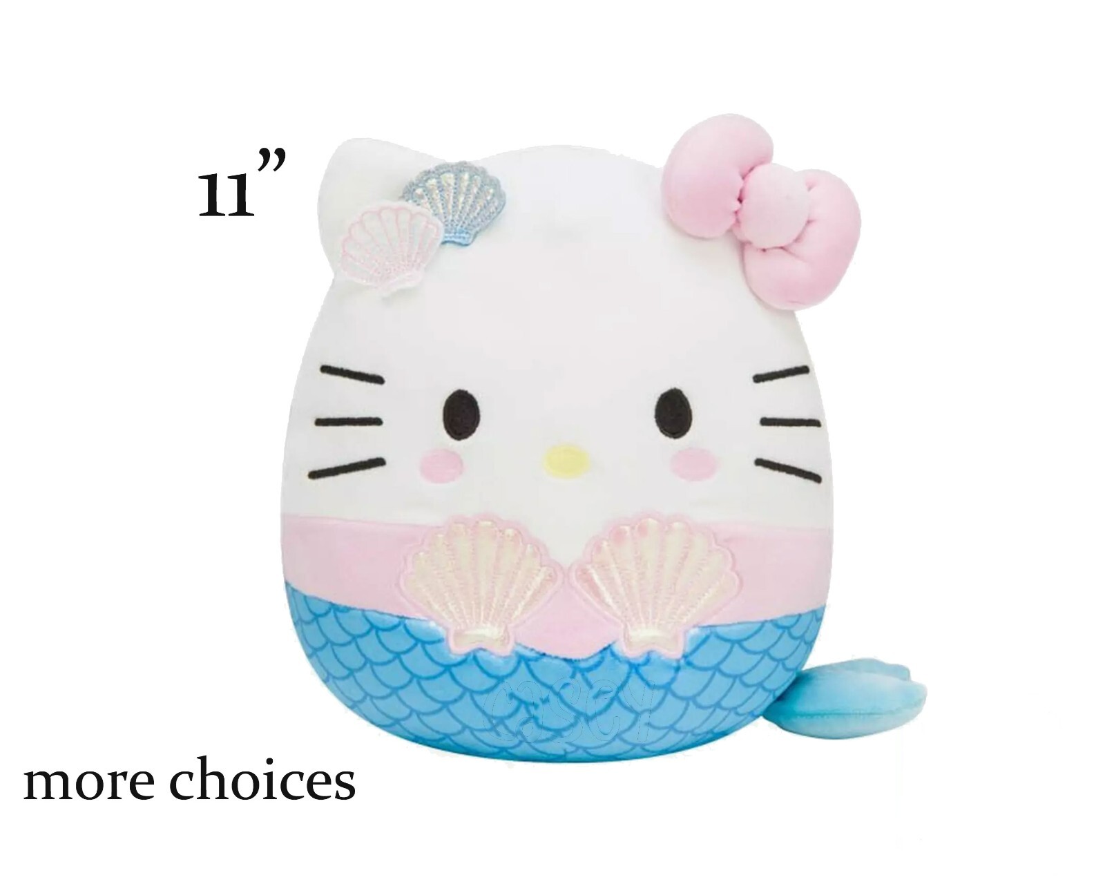 BRAND NEW Hello Kitty Squishmallow Mermaid 11in with tags! | eBay