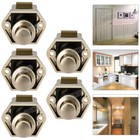 5x Push Button Catch Lock Caravan Motorhome RV Latch Knob Lock Drawer Cabinet UK