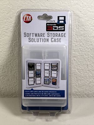 CTA 3DS Nintendo 3DS Cartridge software Storage Solution case