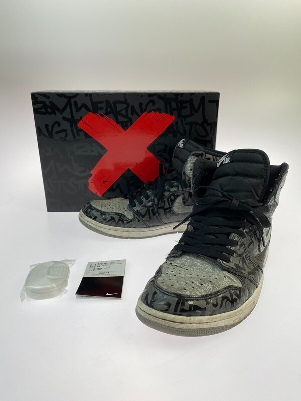 Nike Jordan 1 High OG Rebellionaire Black Gray 555088-036 US11  