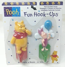 Vintage Disney Priss Prints Winnie The Pooh Fun Hook Ups Peel & Stick Wall 46304