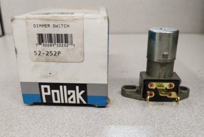 Pollak 52-252P Dimmer Switch Floor Mounted, 3 Terminal
