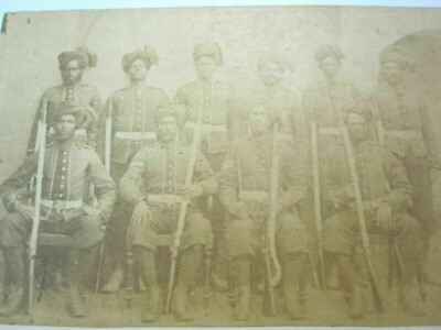 TROOPS INDIAN FANTASTIC MUTINY RARE INDIA SOLDIERS