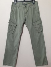 Epic Threads Cargo Pants Size 18 30x30 Men's Youth Pockets Green Cotton Y2K
