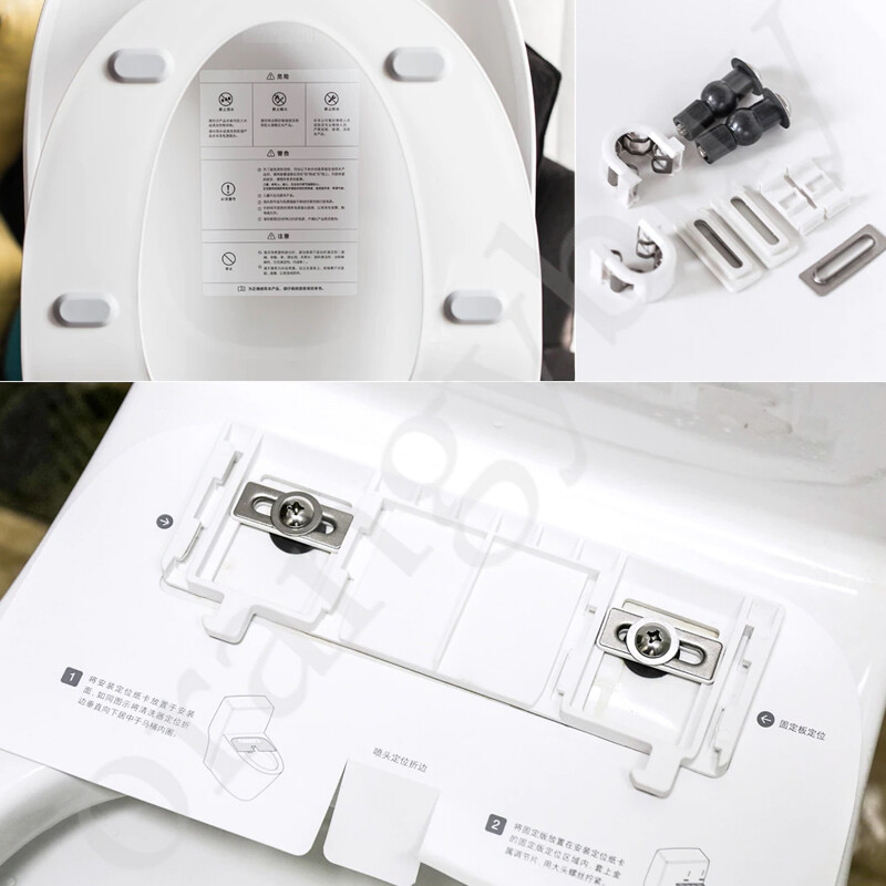 Smart Toilet Seat Cover Bathroom Washlet Spray Water Auto Electric