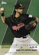 2019 Topps Pro Debut Promo Night Uniforms #HHN Kevin Medrano Hub City Hippos