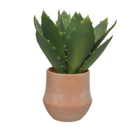 KüNstliche Agave Im Topf Kunstpflanze Dekopflanze Zimmerpflanze H: 32Cm