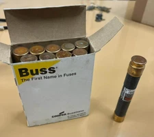 Cooper Bussman FRS-R-1 Fusetron Class RK5 Fuse, 1 A, 600V, Dual Element NEW