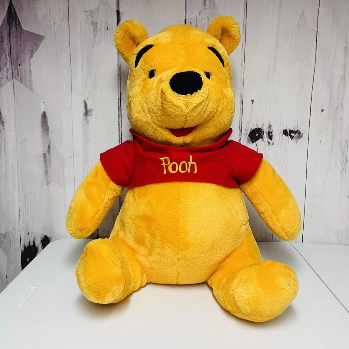 Mattel Disney Jumbo 21 Inch Winnie The Pooh Plush Stuffed Bear