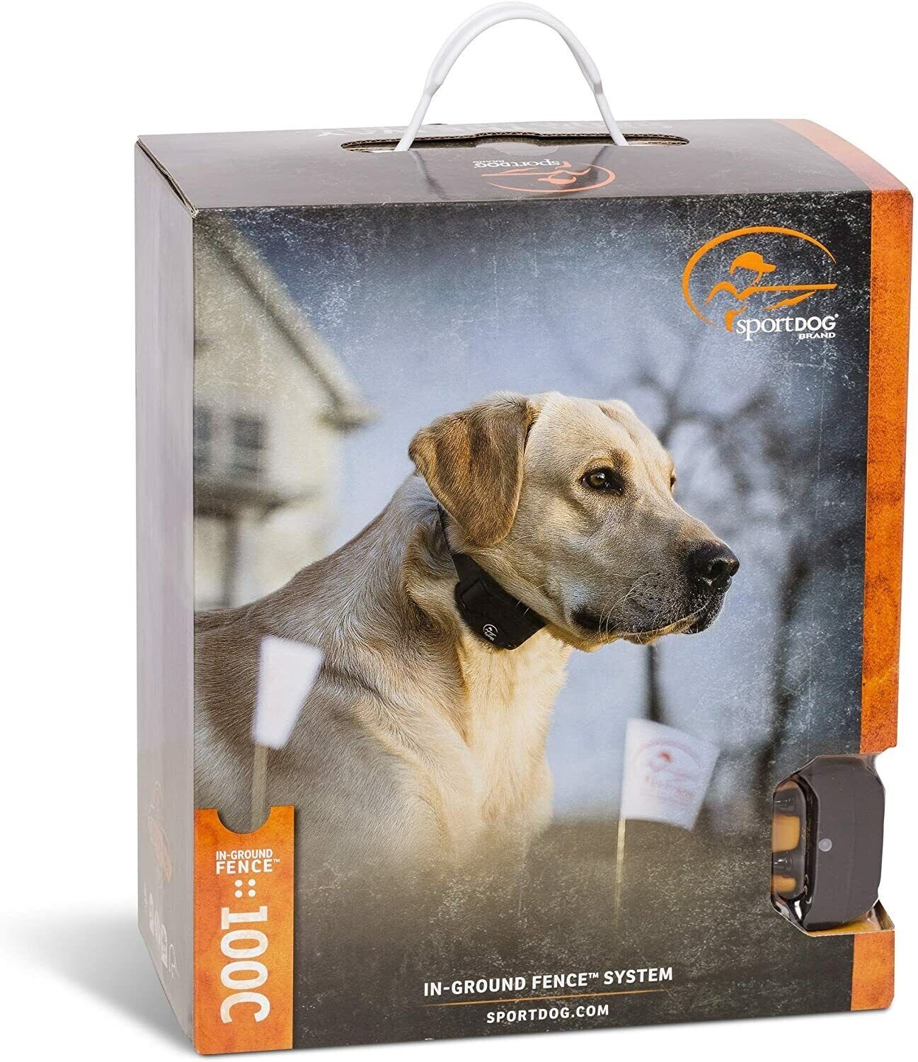 SportDog Rechargeable Inground Fence System Dog Shock Collar 100C