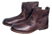 THE VINTAGE COMPANY LEATHER BOOTS 11 1/2 M VGUC 18154 1 VM6018 ~ WORN ONCE?