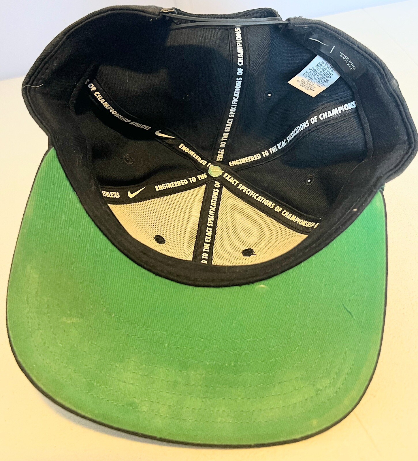 Nike Dark Blue Solid White Logo Strapback Basebal… - image 6