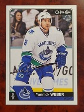 2016-17 O-Pee-Chee OPC Yannick Weber #514 Vancouver Canucks 