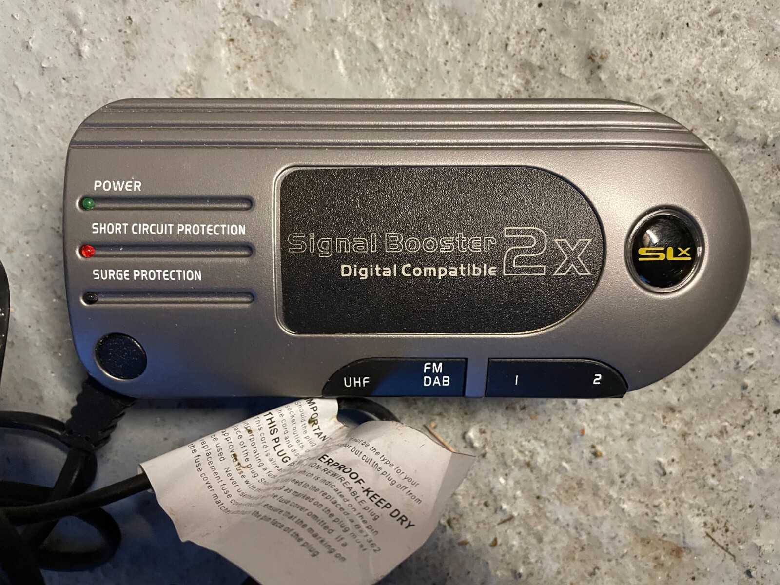 2 TV amplifier aerial boosters and Digital Signal Meter eBay