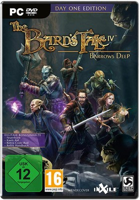 PC Computer Spiel The Bards Tale IV 4 Barrows Deep NEU NEW 55