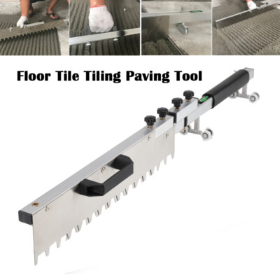 Fliesen-Flachschleifwerkzeug Floor Tile Tiling Paving Tool Rostfreier Stahl
