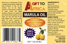 100 All Natural Marula Oil For skin and hair 