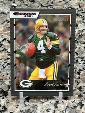 BRETT FAVRE 2021 CLEARLY DONRUSS HOLO SILVER PARALLEL #42/49 PACKERS!!