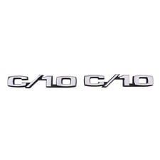 1969 1970 Chevy Truck Front Fender Emblem C10 Pair