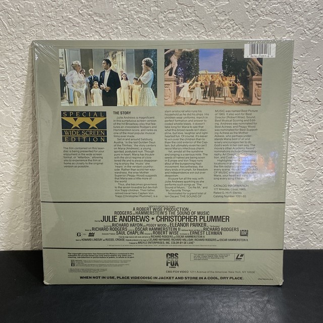 The Sound of Music (Laserdisc CLV/CAV) for sale online eBay