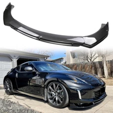 Carbon Fiber Front Bumper Lip Splitter Spoiler Body Kit For Nissan 350Z 370Z