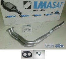 IMASAF Auspuff Hosenrohr + Dichtungen für Fiat 124 Spider/Coupe 1600/1800 Sport