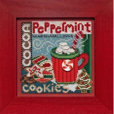 MILL HILL Buttons Beads Kit Counted Cross Stitch SANTA'S TREATS Winter Series