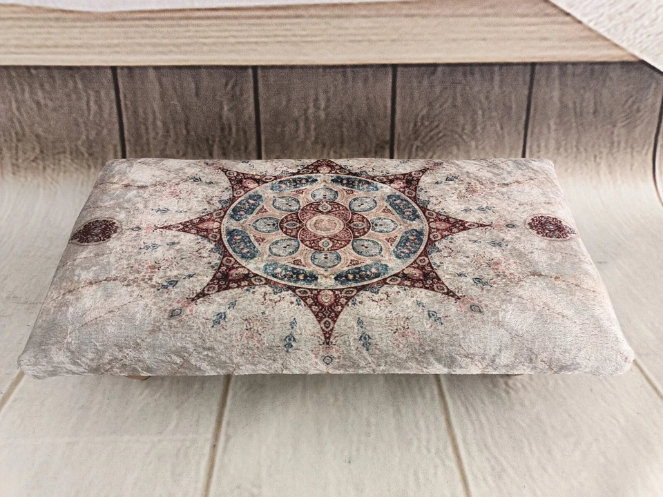 Footstool ottoman Bench for sofa Comfy stool Stylish stool Stepping stool - Image 3 of 4