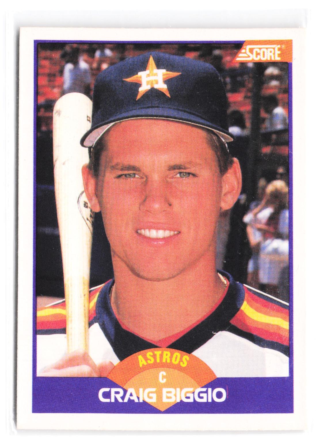 1989 Score #237 Craig Biggio Promos