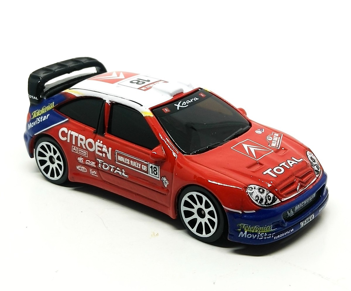 Majorette Citroen Xsara WRC no.18 Small Number - Wheels 10SW