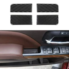 For Chevy Silverado/GMC SIERRA 2014-2018 Door Handle Storage Box Slot Mat Trim 