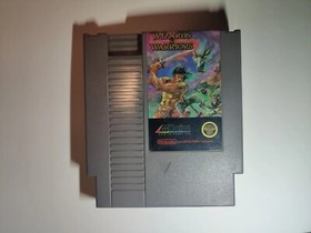 Authentic Wizards & Warriors Nintendo System 1987 NES Cart and Box** Rare