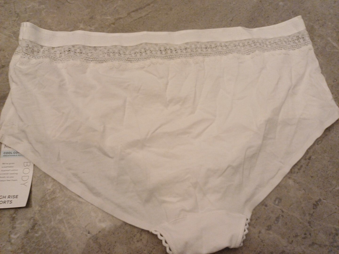 M&S Body Cool Comfort Cotton Rich High Rise Shorts Knickers Size 22