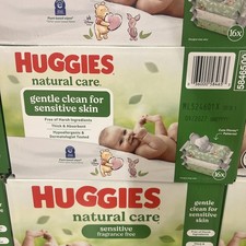 Huggies Natural Care Sensitive Baby Wipes, 16-pack, 1024 Wipes Total