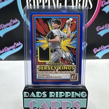 2026 Panini Donruss Baseball Seth Hernandez Prospect Jersey Kings /25 2 Color
