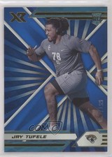 2021 Panini XR Rookies Blue 82/199 Jay Tufele #172 0wc9