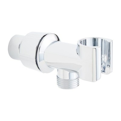 Signature Hardware Shower Arm Bracket Holder In Polished Chrome - SHSM2030CP @17
