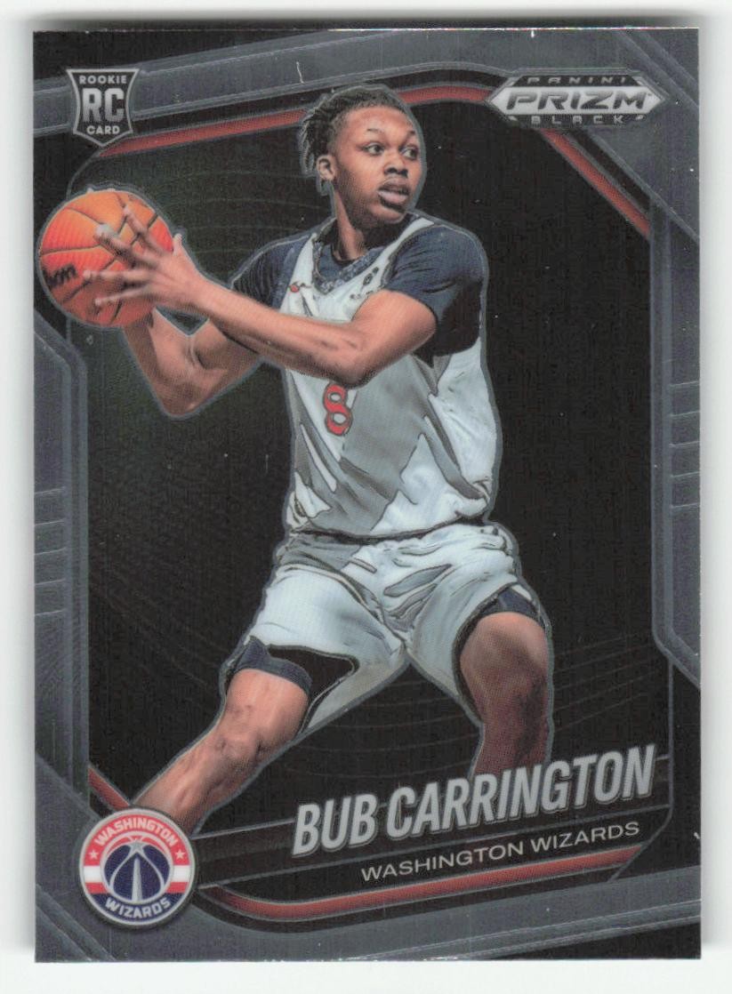 2024-25 Panini Prizm Black #92 Bub Carrington